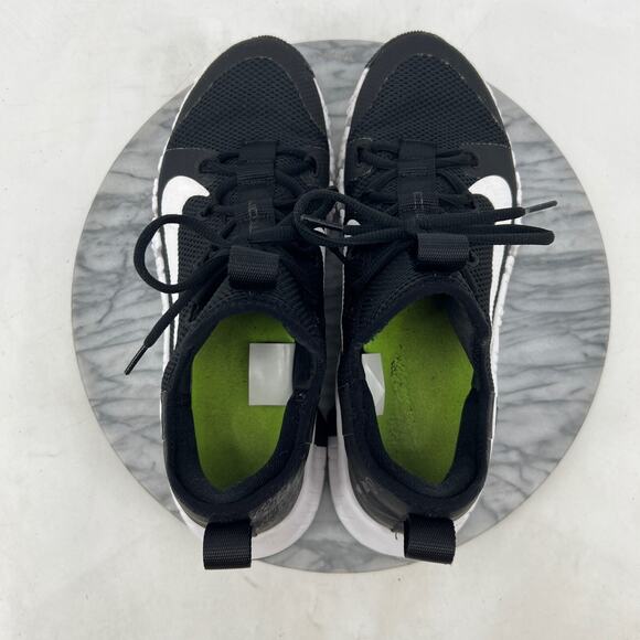 Nike Womens 12 Free Metcon 3 Training Shoes Black White Sneakers CJ6314-010 - Picture 9 of 14